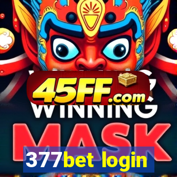 377bet login
